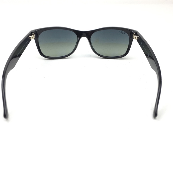 Ray Ban New Wayfarer Black w/Gradient Gray Lenses - Picture 5 of 8